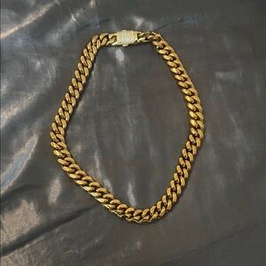 14mm Stainless Steel Gold Chain